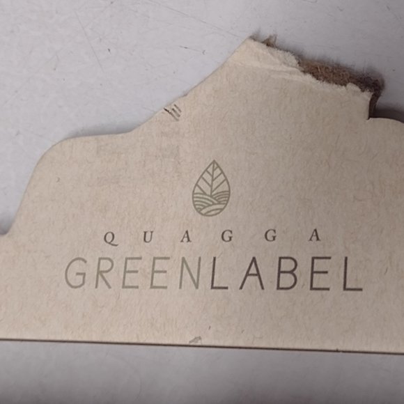 NWT! Quagga Green Label Blanket Wrap - Grey & White Striped - Picture 4 of 5